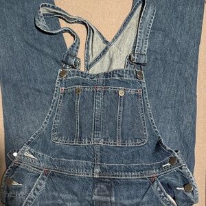 Free people Edwin Classic Blue Denim overalls